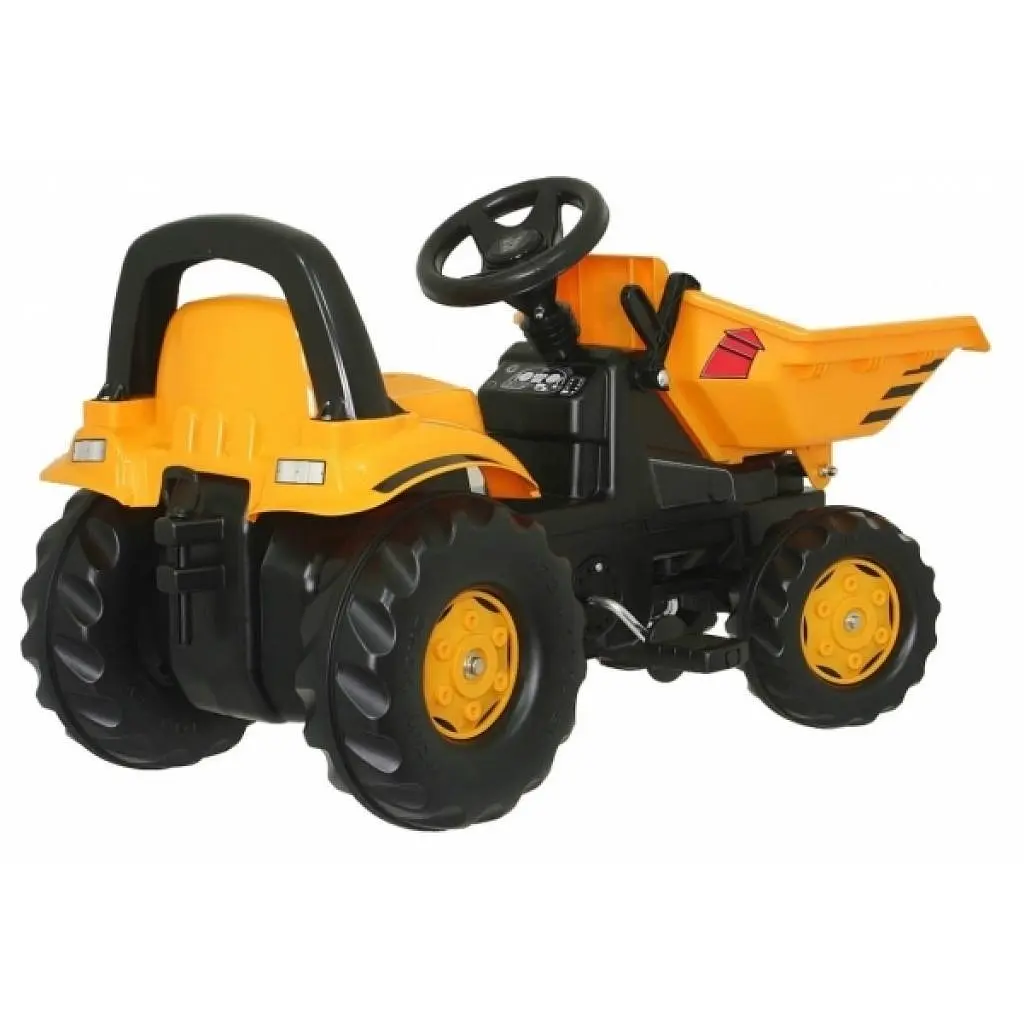 Педальний самоскид Rolly Toys rollyKid Dumper JCB жовтий (24247) - фото 2