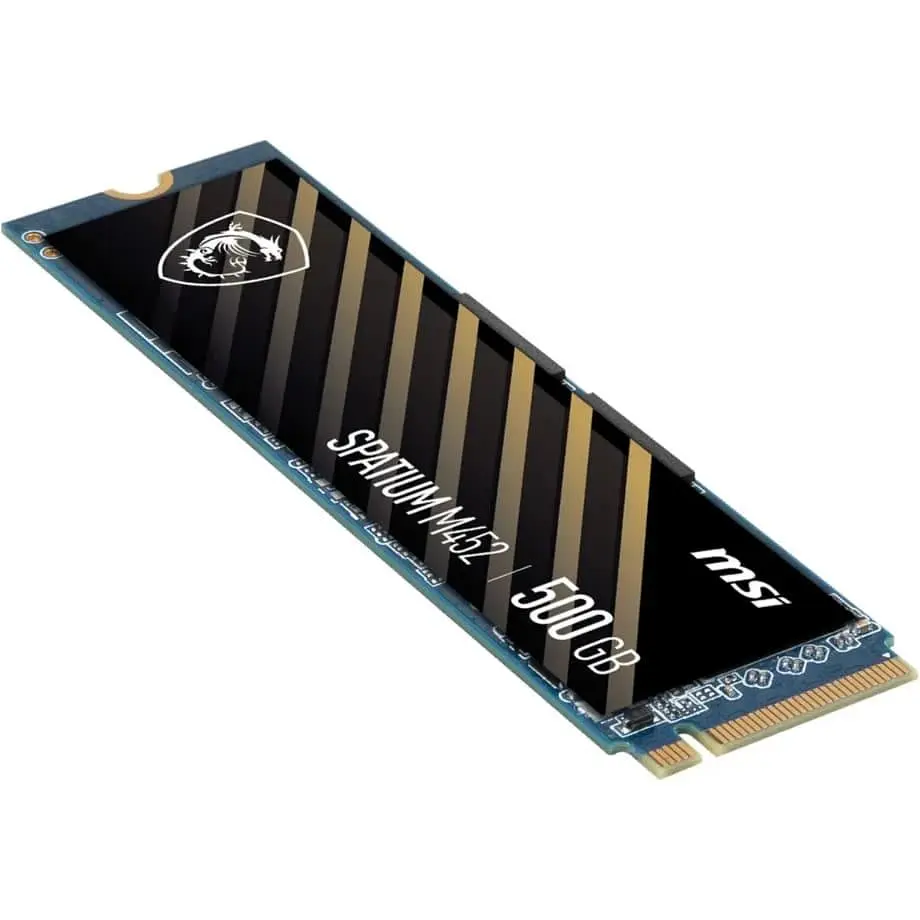 Накопичувач SSD MSI m.2 NVMe 500GB Spatium M452 PCIe 4.0 x4 3D NAND TLC (S78-440K210-P83) - фото 2