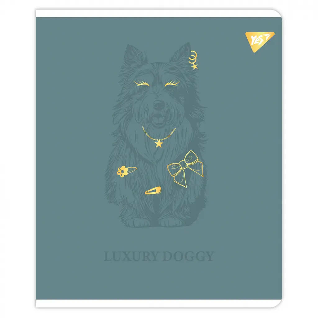 Зошит Yes Luxure doggy 48 аркушів лінія (767553), в асортименті - фото 6