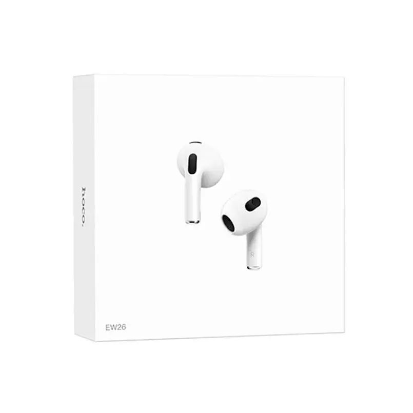 Бездротові навушники Hoco EW26 True Wireless Stereo Headset білі (6931474779236) - фото 2