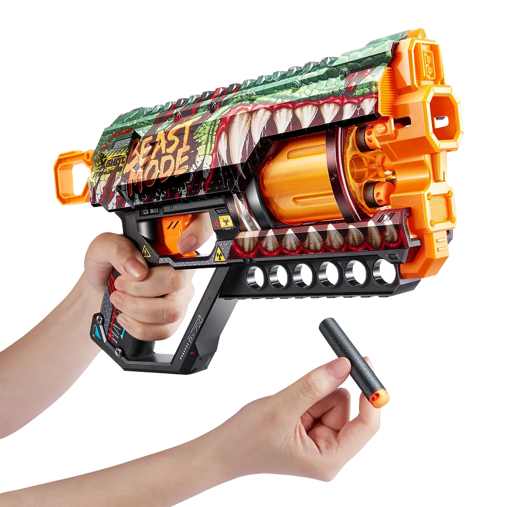 Швидкострільний бластер Zuru X-Shot Skins Griefer Beast Out, 12 патронів (36561A) - фото 4