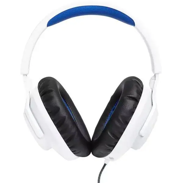 Наушники JBL Quantum 100P (JBLQ100PWHTBLU) белые - фото 2