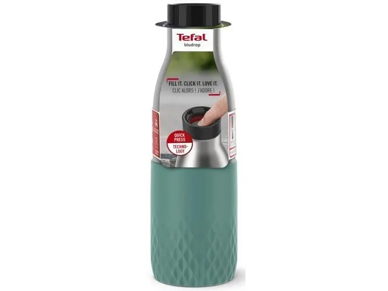 Термопляшка Tefal BLUDROP 0.5 л GREEN (N3110610) - фото 2
