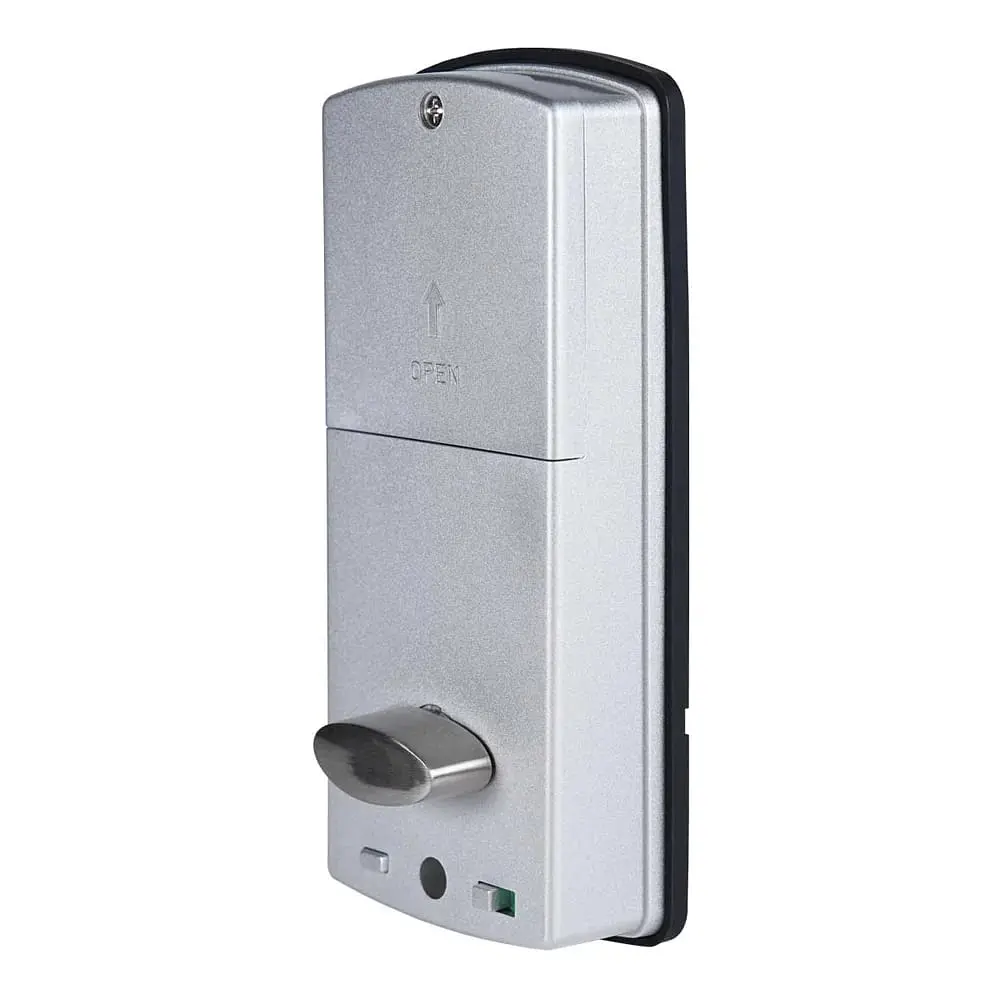 Замок біометричний автономний Trinix TRL-5203BTF Silver Left з Bluetooth, зчитувачем відбитків пальців і карт Mifare (65-00055) - фото 5