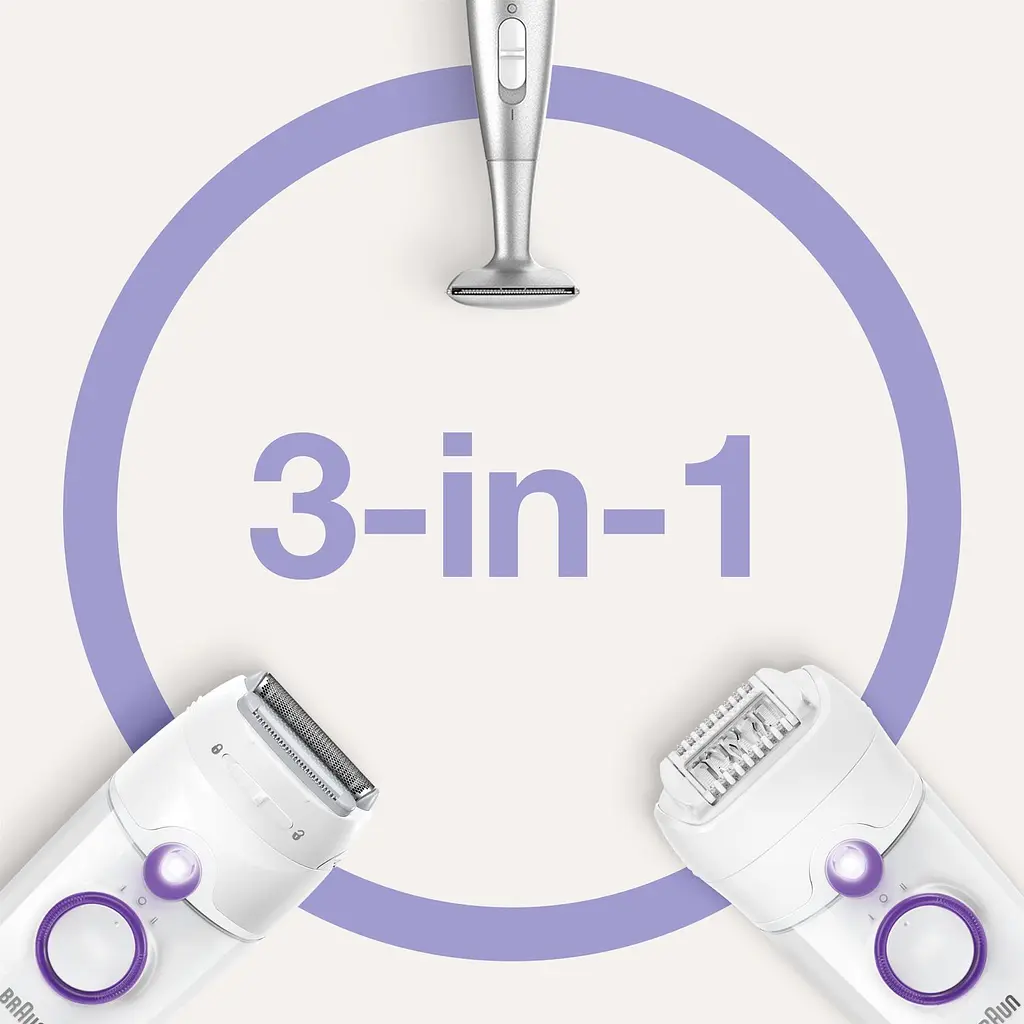 Эпилятор Braun Silk-epil 5 SE 5-825P - фото 7