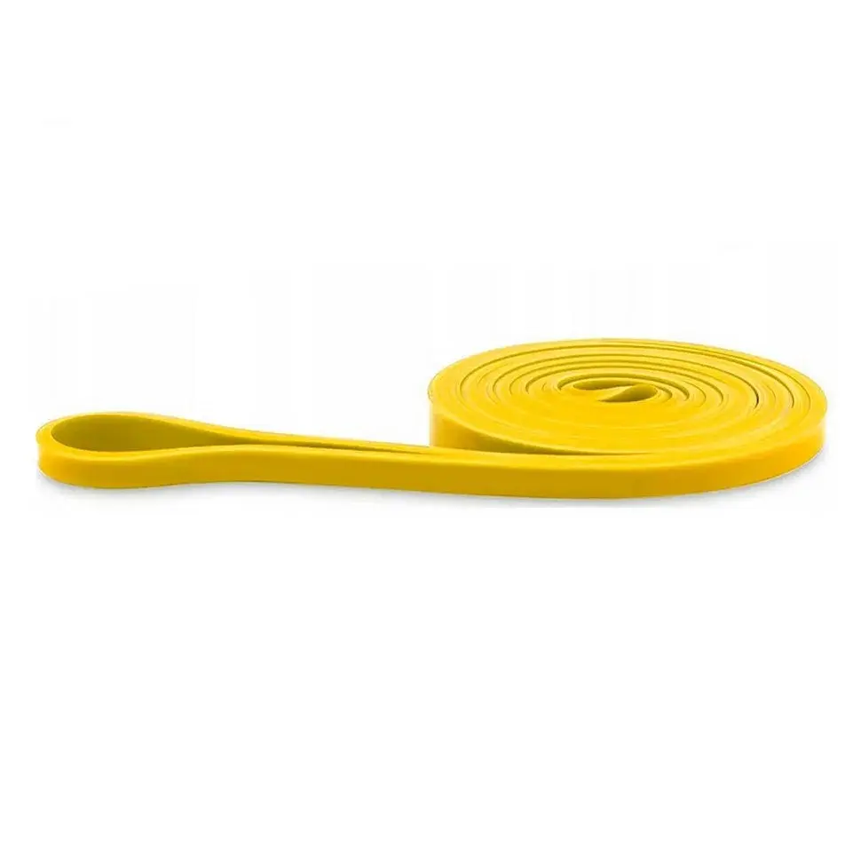 Гумова петля для тренування "Pro Loop Bands" NE-B-452-2-10 2-10 кг жовта - фото 2