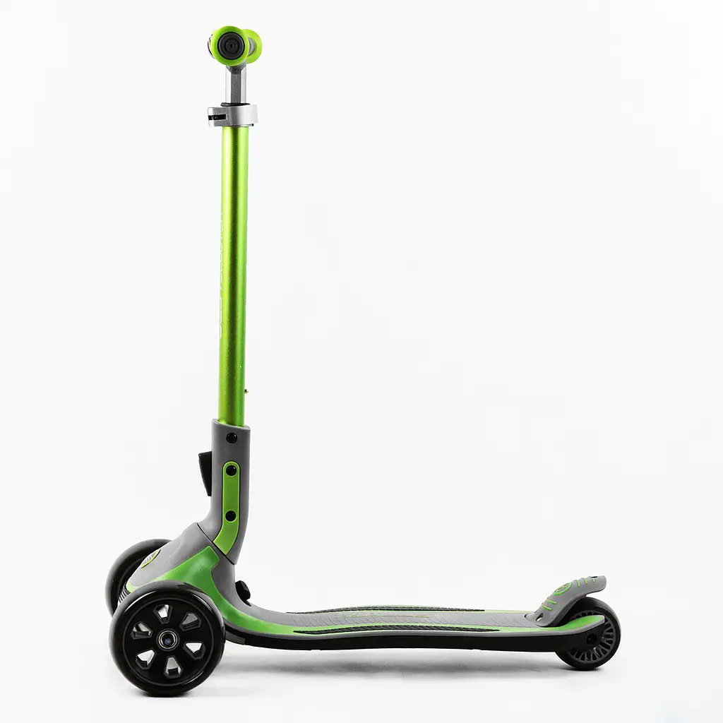 Самокат Best Scooter 69х19х38 см Зелено-серый 000231629 - фото 3