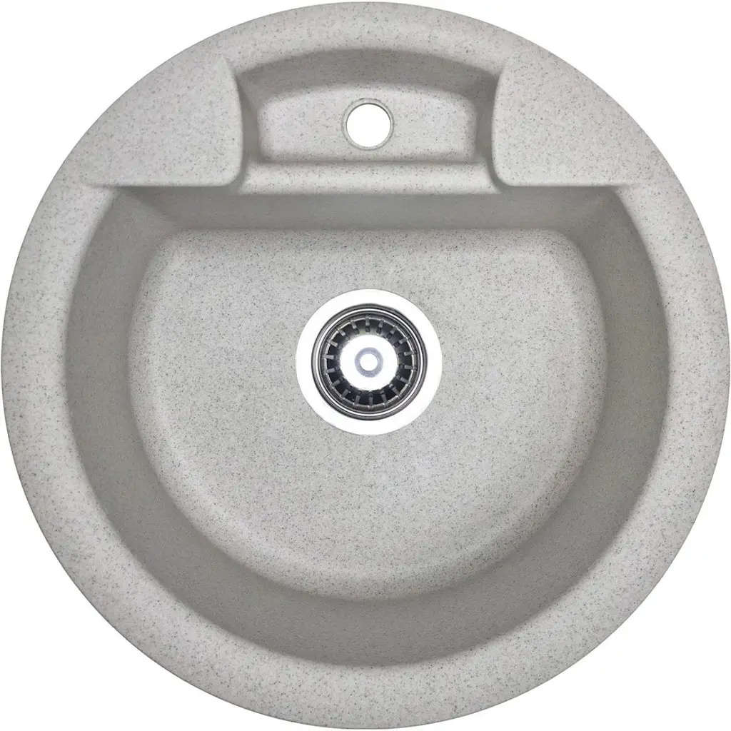Кухонна мийка Adamant FINE terra d 470x190 мм, без крила d 47 - фото 3