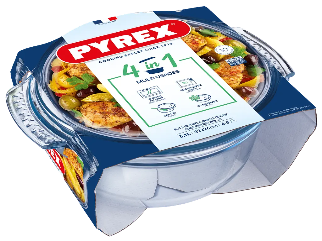 Кастрюля Pyrex с крышкой 5.1 л kuh0016310 - фото 3