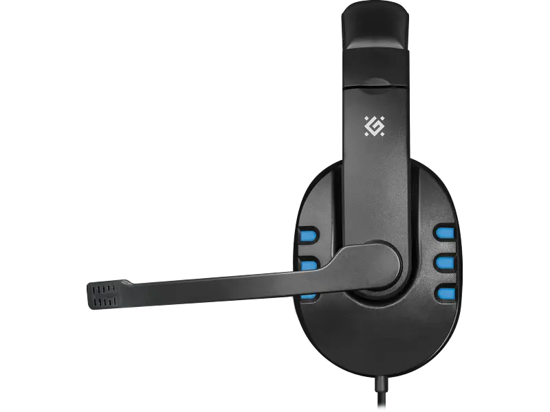 Гарнітура Defender Warhead G-160 Black/blue (64118) - фото 3