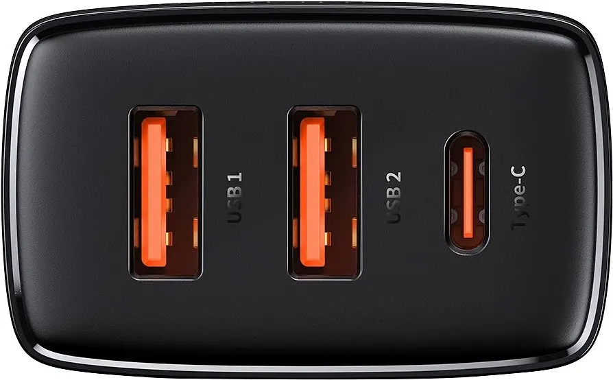 Зарядний пристрій Baseus Compact Quick Charger 2U+C 30W EU black (CCXJ-E01) - фото 4