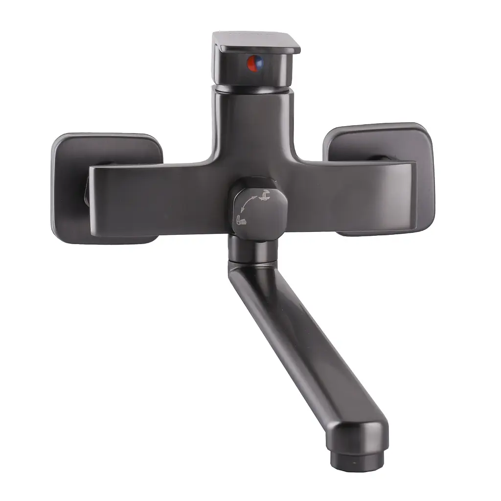 Змішувач для ванної Globus Lux Milano GLM-208N-11-Graphite (23323) - фото 3