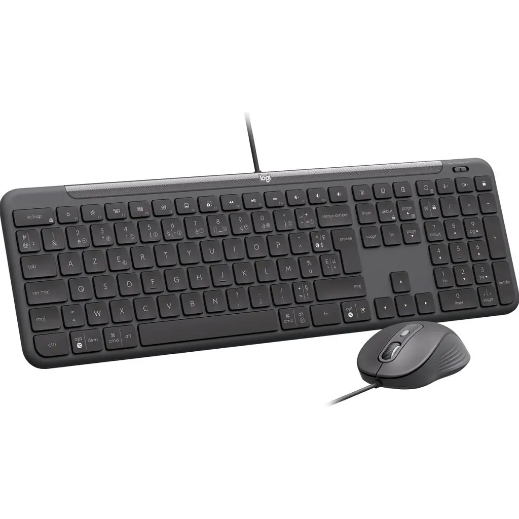 Комплект (клавіатура + миша) Logitech Signature Slim MK620 Combo for Business Graphite (920-013349) [145997] - фото 2