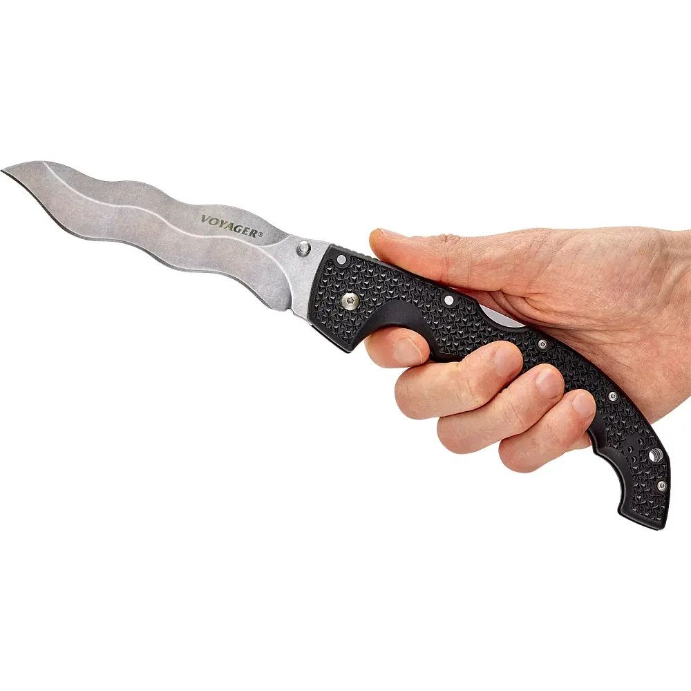 Нож Cold Steel Voyager XL Kris Blade - фото 5