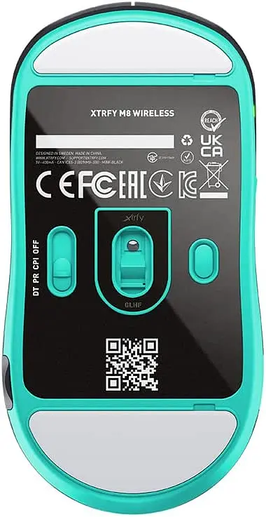 Компьютерная мышь Cherry Xtrfy M8 WL/USB-A RGB черный teh0014015 - фото 8