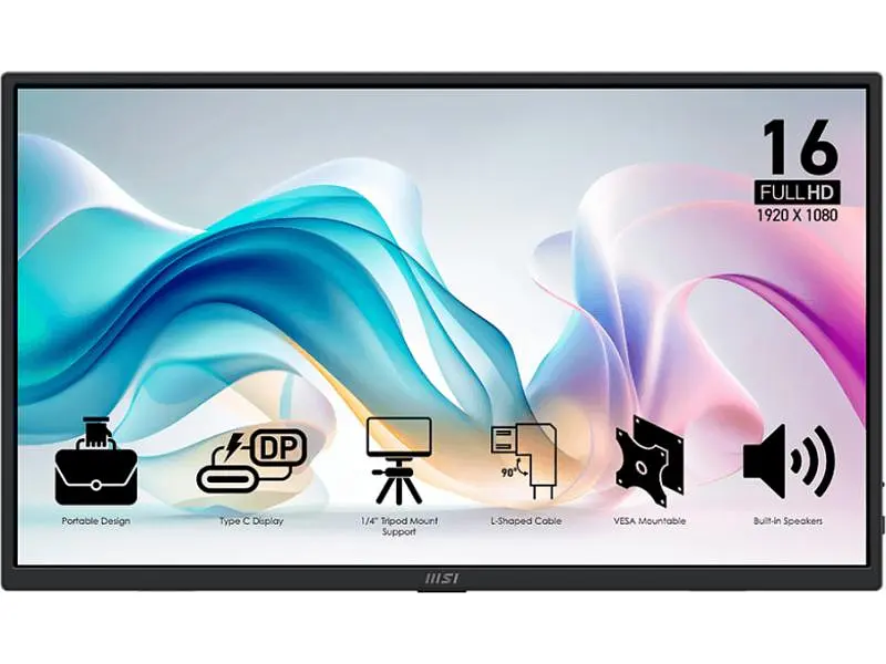 Монітор MSI PRO MP165 E6