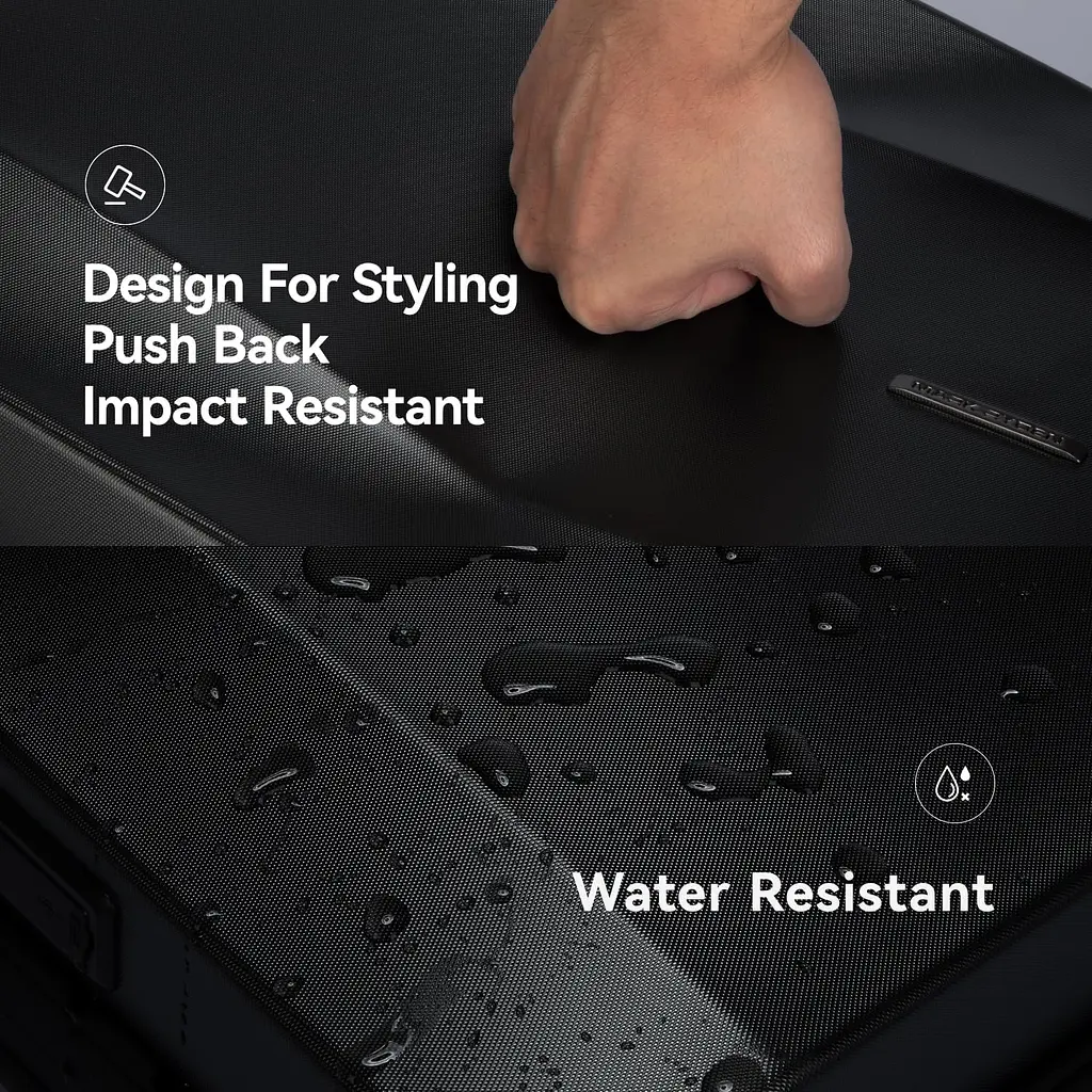 Рюкзак міський для ноутбука 17.3" Mark Ryden MR8918 з кодовим замком та USB 13л Black (18670) - фото 5