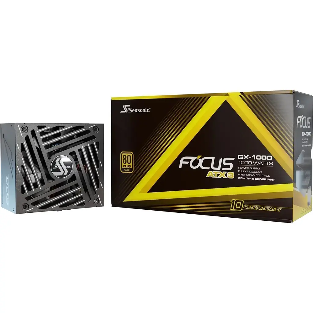 Блок живлення SeaSonic Focus 750W ATX 3.1 Black (FOCUS-GX-750-ATX31) [149306] - фото 12