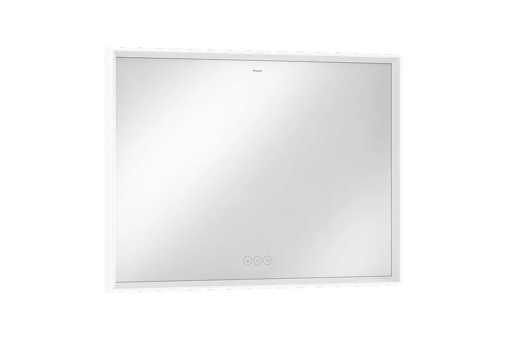 Дзеркало Hansgrohe Xarita E 1000 700 з LED підсвічуванням та датчиком дотику matt white 54986700