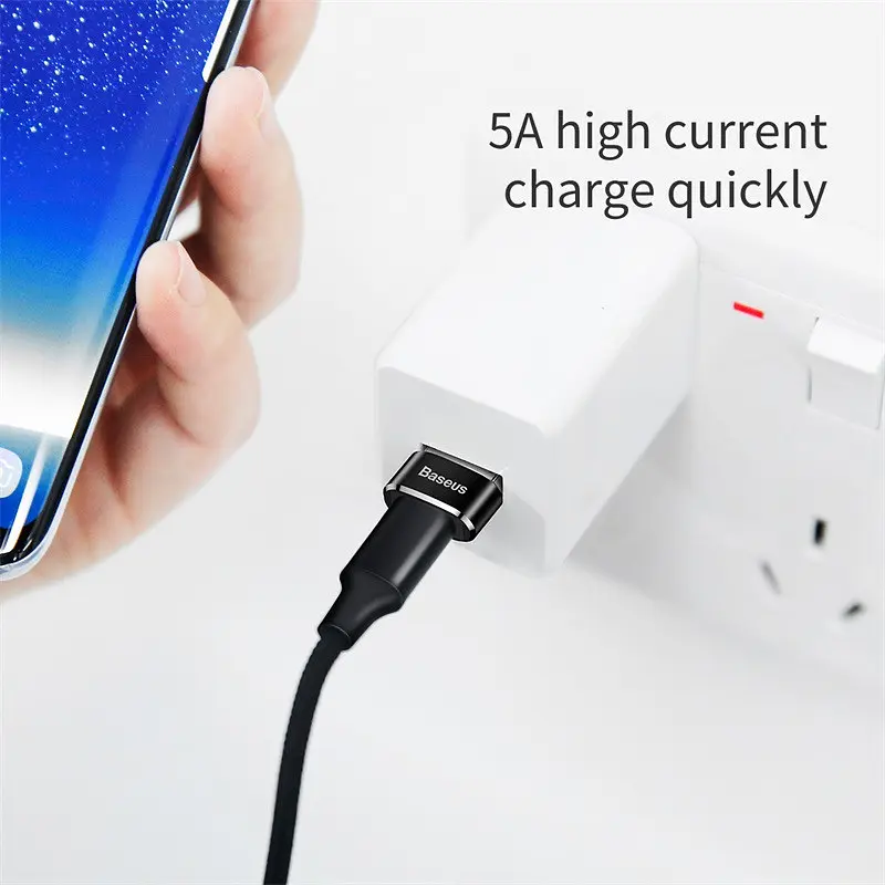Переходник Baseus USB Male To Type-C Female 2.4A - фото 4