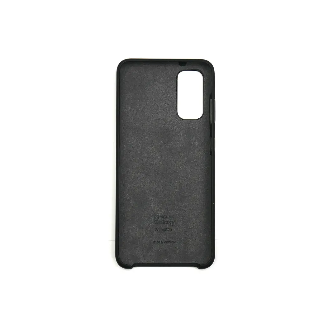 Чохол Jelly Silicone Case (No Logo) Samsung S20 Black (18) - фото 2