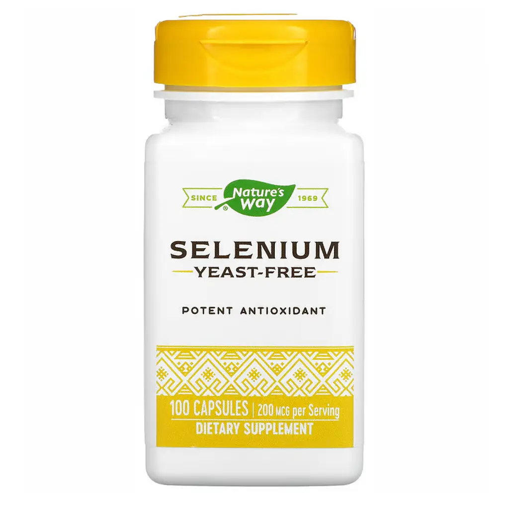 Селен (L-Селенометіонін) Selenium 200 мкг - 100 капсул