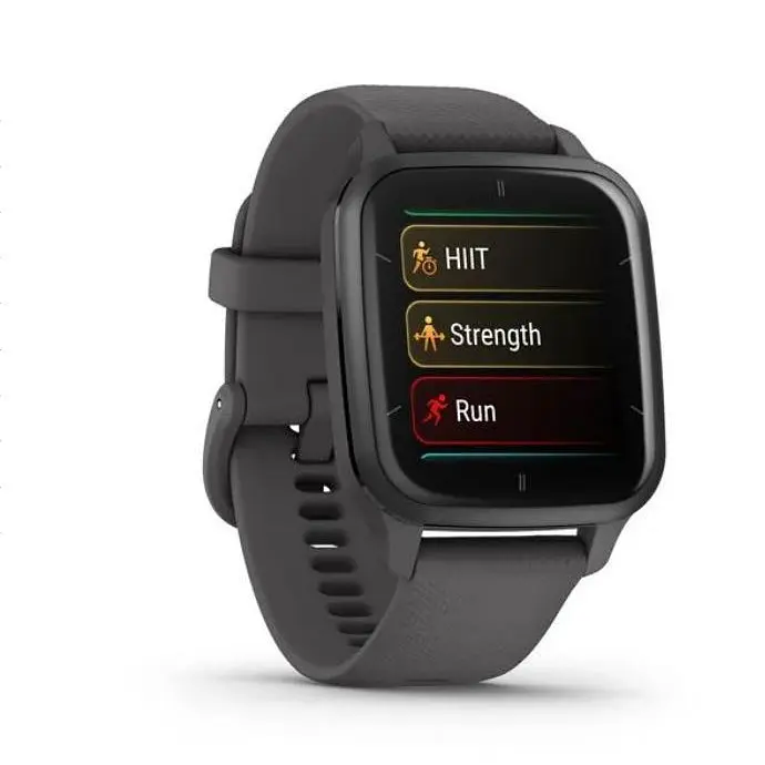 Смарт-годинник Garmin Venu Sq 2 Slate Aluminium Bezel with Shadow Grey Case and Silicone Band (010-02701-10) - фото 3
