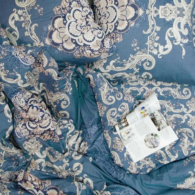 Постільна білизна полуторна Viluta Сатин Twill 303-1-5 210х143 см - фото 2