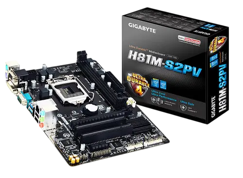 Материнська плата Gigabyte GA-H81M-S2PV rev. 3.0 LGA 1150 (GA-H81M-S2PV REV.3.0) Б/В - фото 3