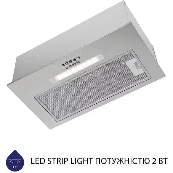 Витяжка вбудована Minola HBI 5323 I 800 LED - фото 4