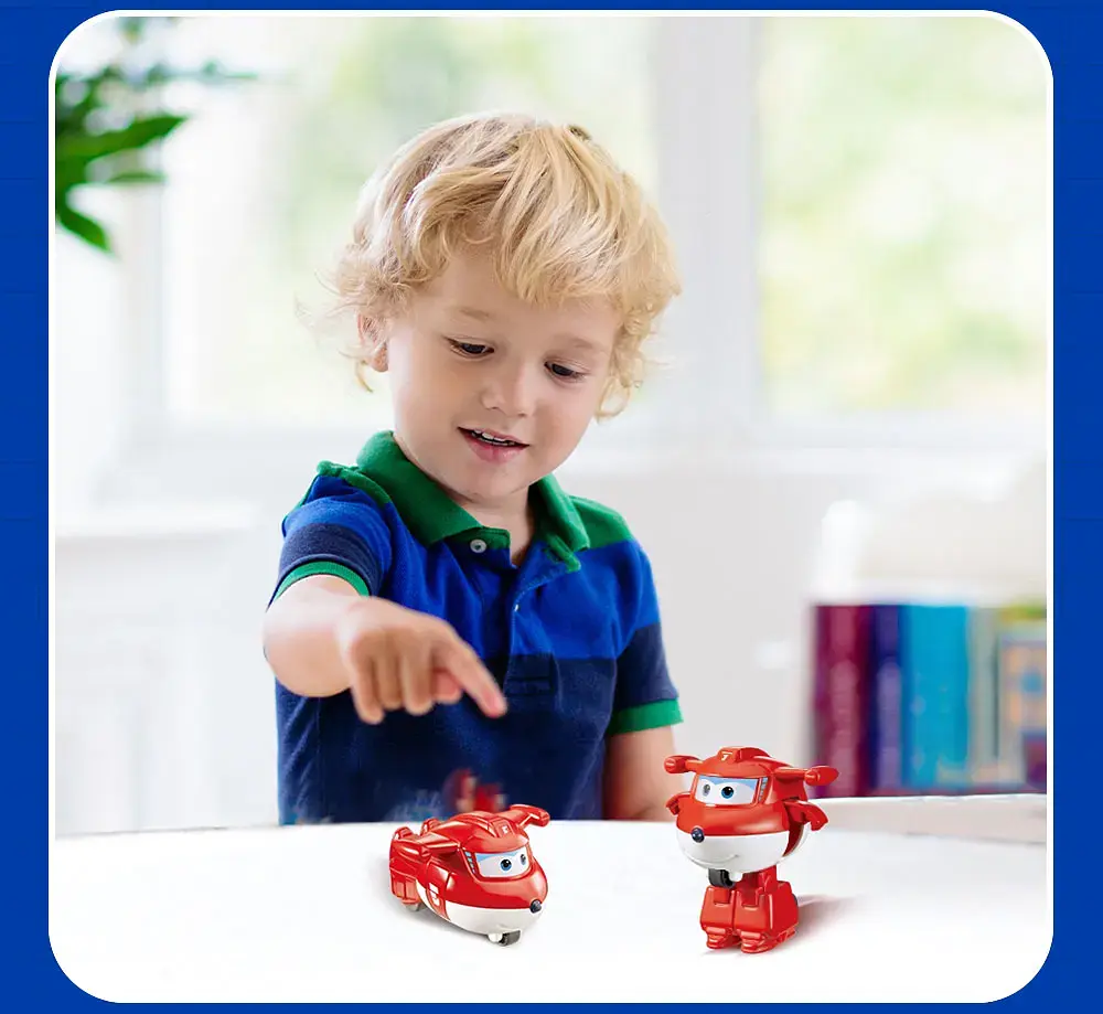 Игровая фигурка-трансформер Super Wings Transform-a-Bots Джетт Jett det0018388 - фото 9