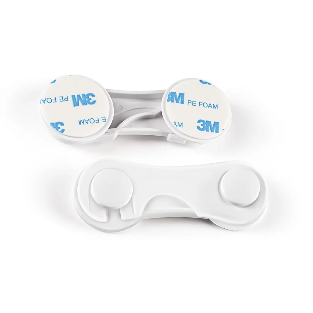 Замок-блокатор для дверцят MBM Kids 2 шт білий (BS-08 WHITE) - фото 5