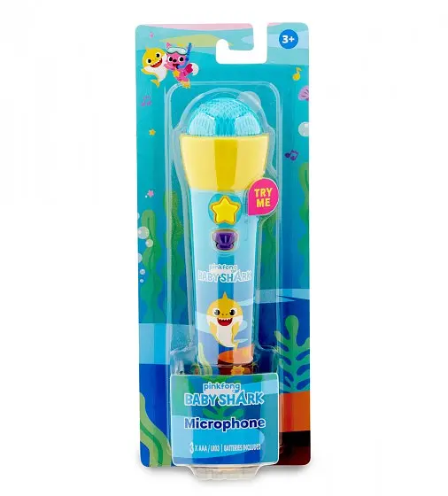 Интерактивная игрушка Baby Shark Музыкальный Микрофон, англ. язык (61117) - фото 5