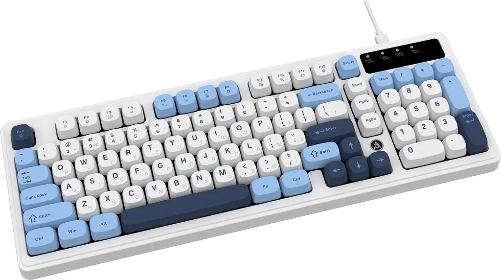 Клавіатура Ajazz AF98 White USB-C (AF98-GB) - фото 3