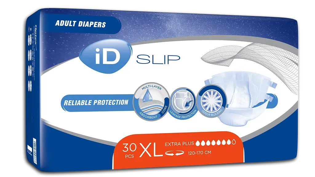 Подгузники для взрослых iD Slip Extra Plus XL, 30 шт. - фото 2