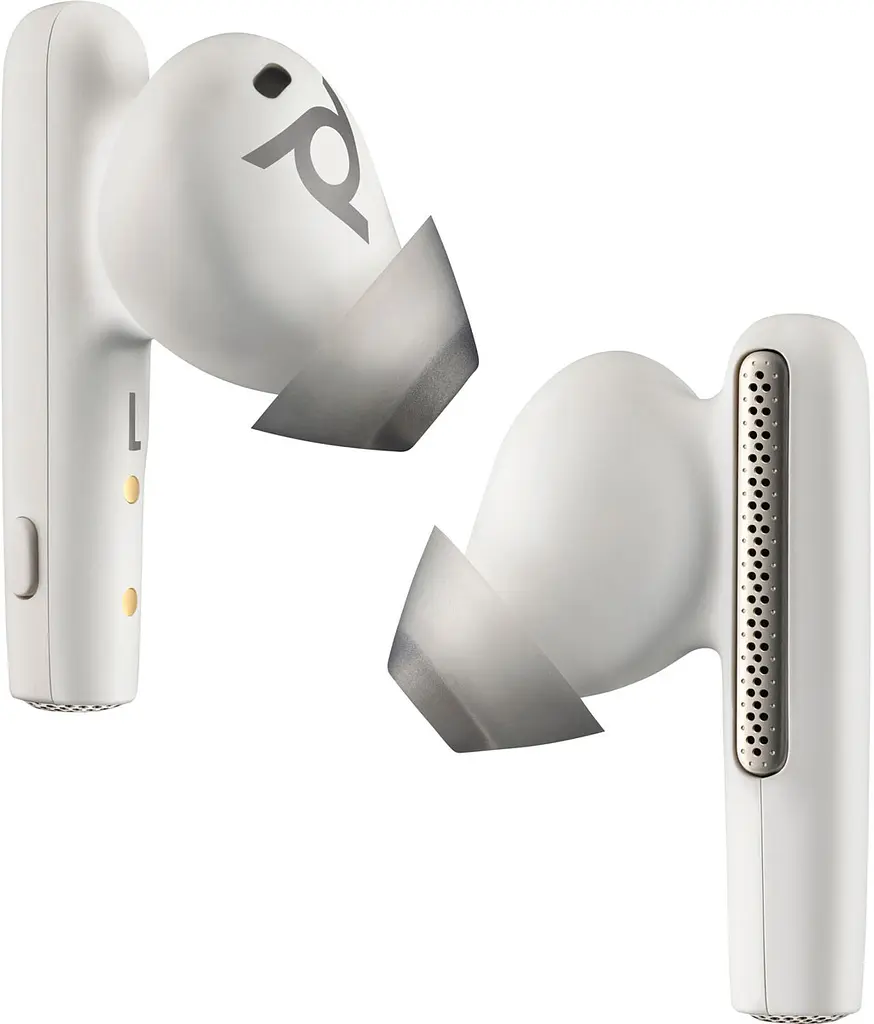 Наушники TWS Poly Voyager Free 60+ Earbuds + BT700C + TSCHC White - фото 5
