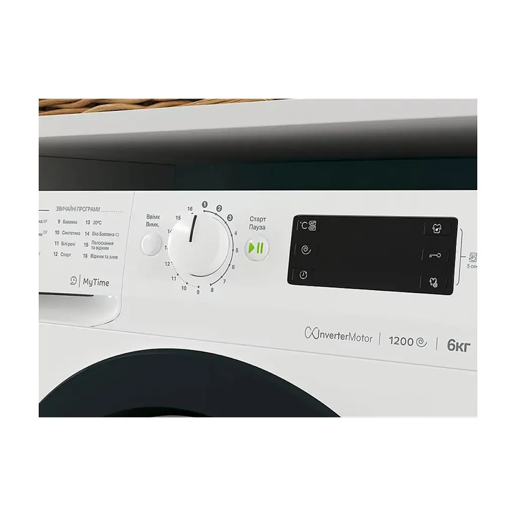 Пральна машина Indesit OMTWSE61293WKUA - фото 3