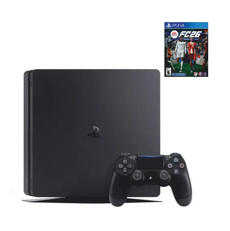 Консоль Sony PlayStation 4 SLIM 1TB Black обслугована + Геймпад бездротовий DualShock 4 + FC 26 + гарантія Б/В - фото 2