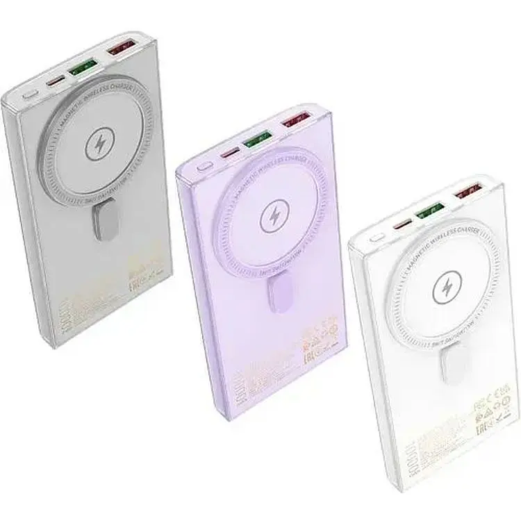 Портативна батарея Hoco Q22 Taurus 22.5W+PD20W 10000 mAh White - фото 4