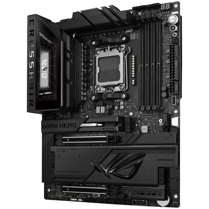 Материнська плата Asus X870E ROG Crosshair Dark Hero Socket AM5 (ROG CROSSHAIR X870E DARK HERO) - фото 3