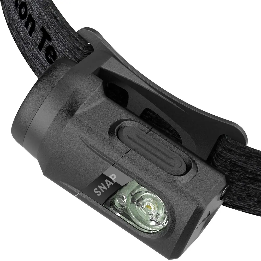 Фонарь налобный Princeton Tec Snap Solo 450 lm Black / Dark Gray - фото 2