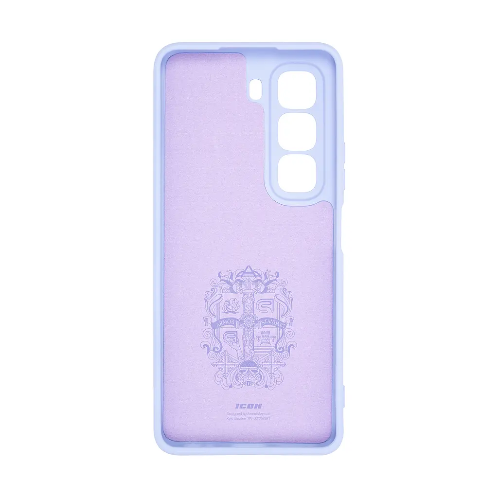 Чехол ArmorStandart ICON для Infinix Hot 50 4G Camera cover Lavender (ARM80979) - фото 2