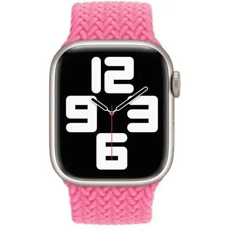 Ремешок CasePro Braided Solo Loop Flamingo Size L для Apple Watch 45mm/44mm/42mm - фото 2