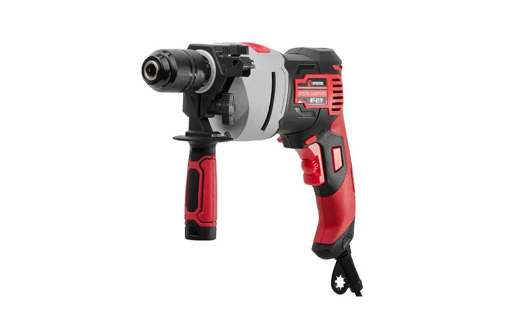Дрель ударная электрическая Intertool WT-0119 900 Вт - фото 2