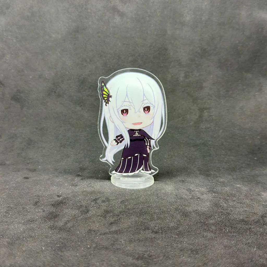 Акрилова колекційна фігурка Чібі Chibi Аніме Re:Zero. Життя з нуля в альтернативному світі - Єхидна (Echidna) 10 см - фото 2