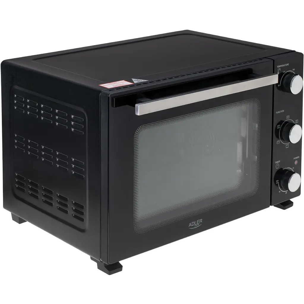 Электрическая печь Adler AD 6026 1800Вт/ 48л /электроплита/ механическое управление/черная - фото 2