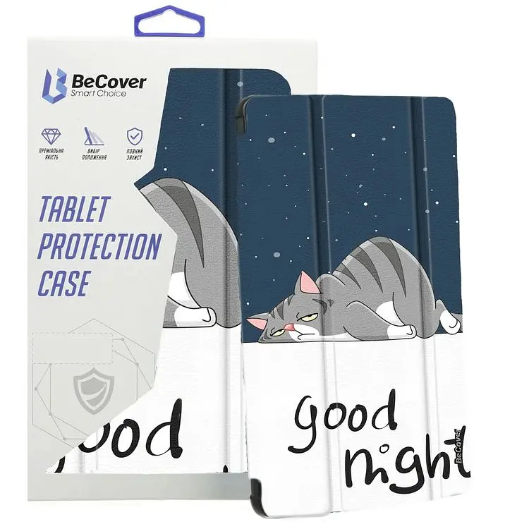 Чехол-книжка BeCover Smart Case для Xiaomi Pad 7 / 7 Pro 11.2" Good Night (712806) - фото 4