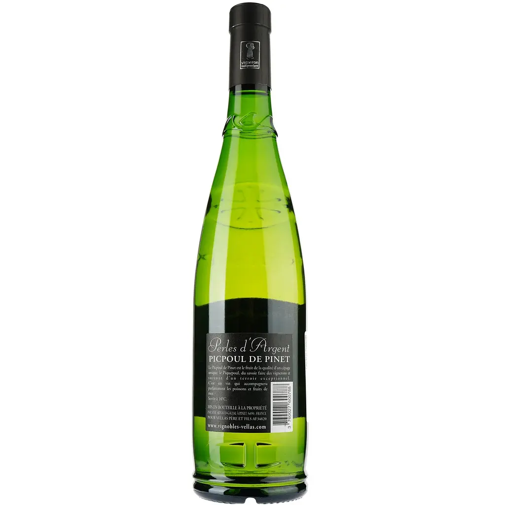 Вино Perles d'Argent AOP Picpoul de Pinet, біле, сухе, 0,75 л - фото 2