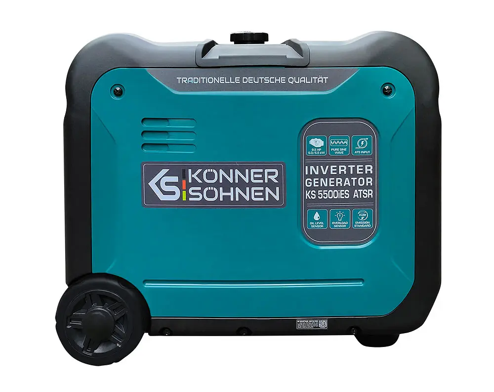 Інверторний генератор Konner&Sohnen 5/5.5 кВт KS 5500iES ATSR - фото 6