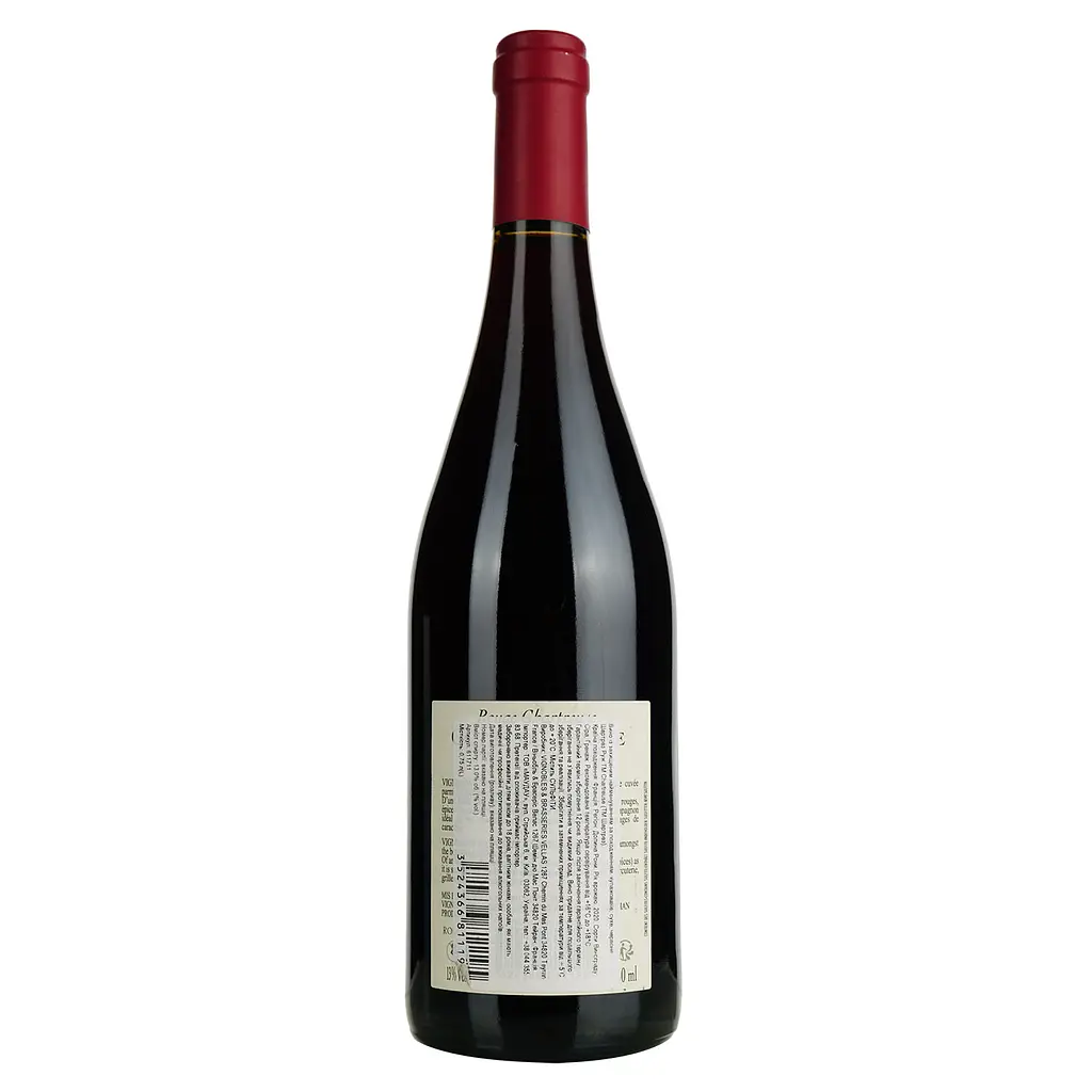 Вино Rouge Chartreuse 2020 AOP Cotes du Rhone, красное, сухое, 0,75 л - фото 4